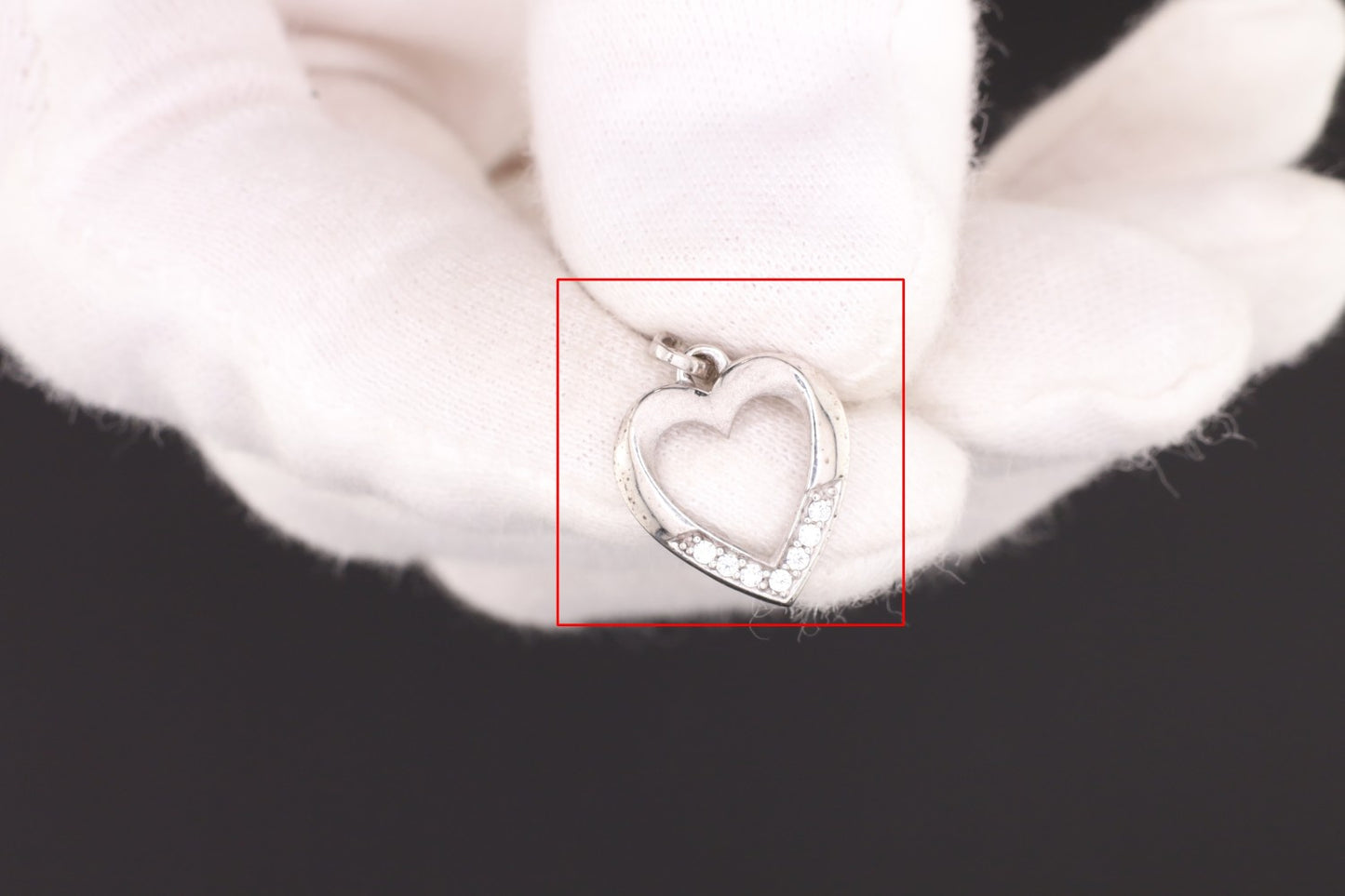 Anhänger Herz Zirkonia