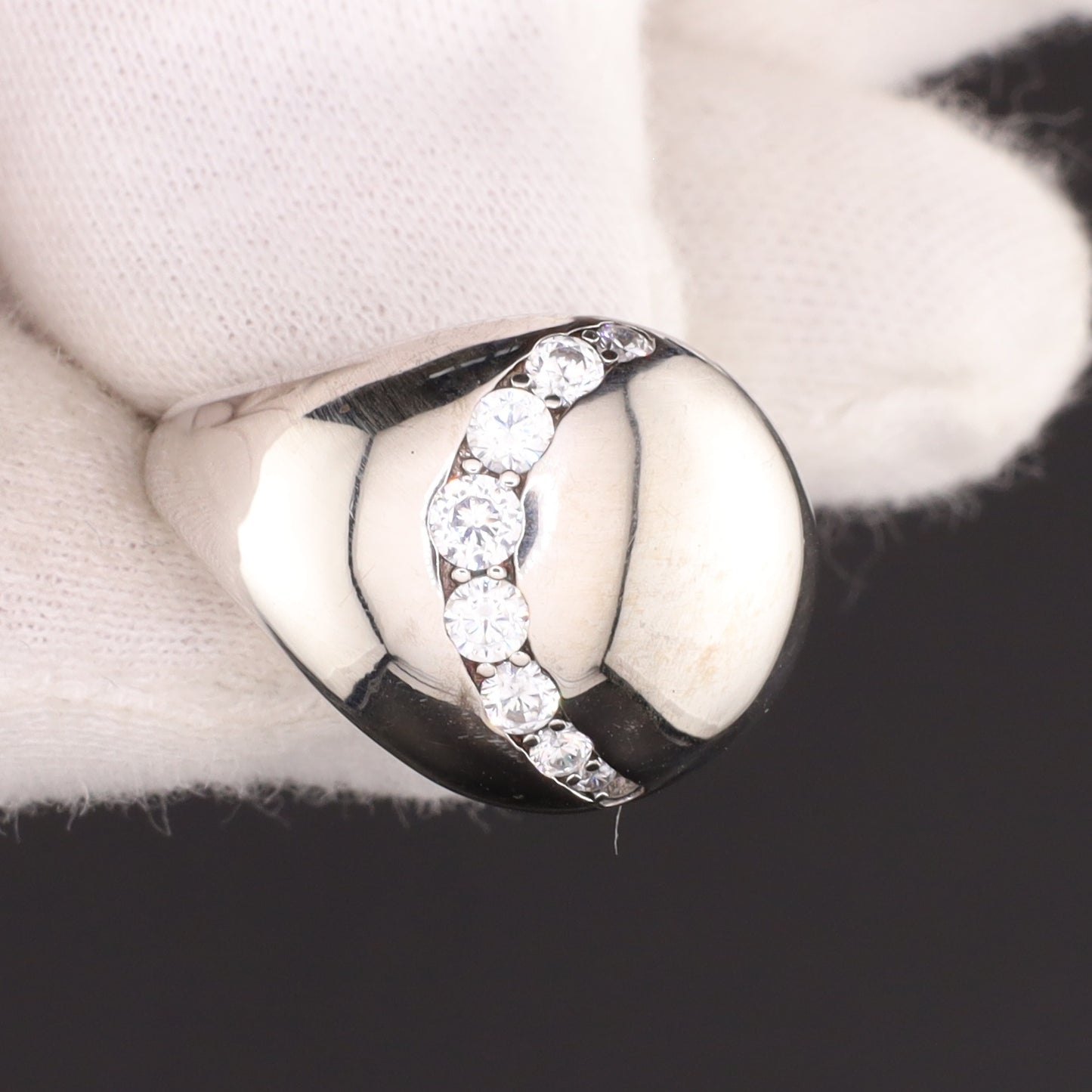 Ring Zirkonia - Größe / Maß 54