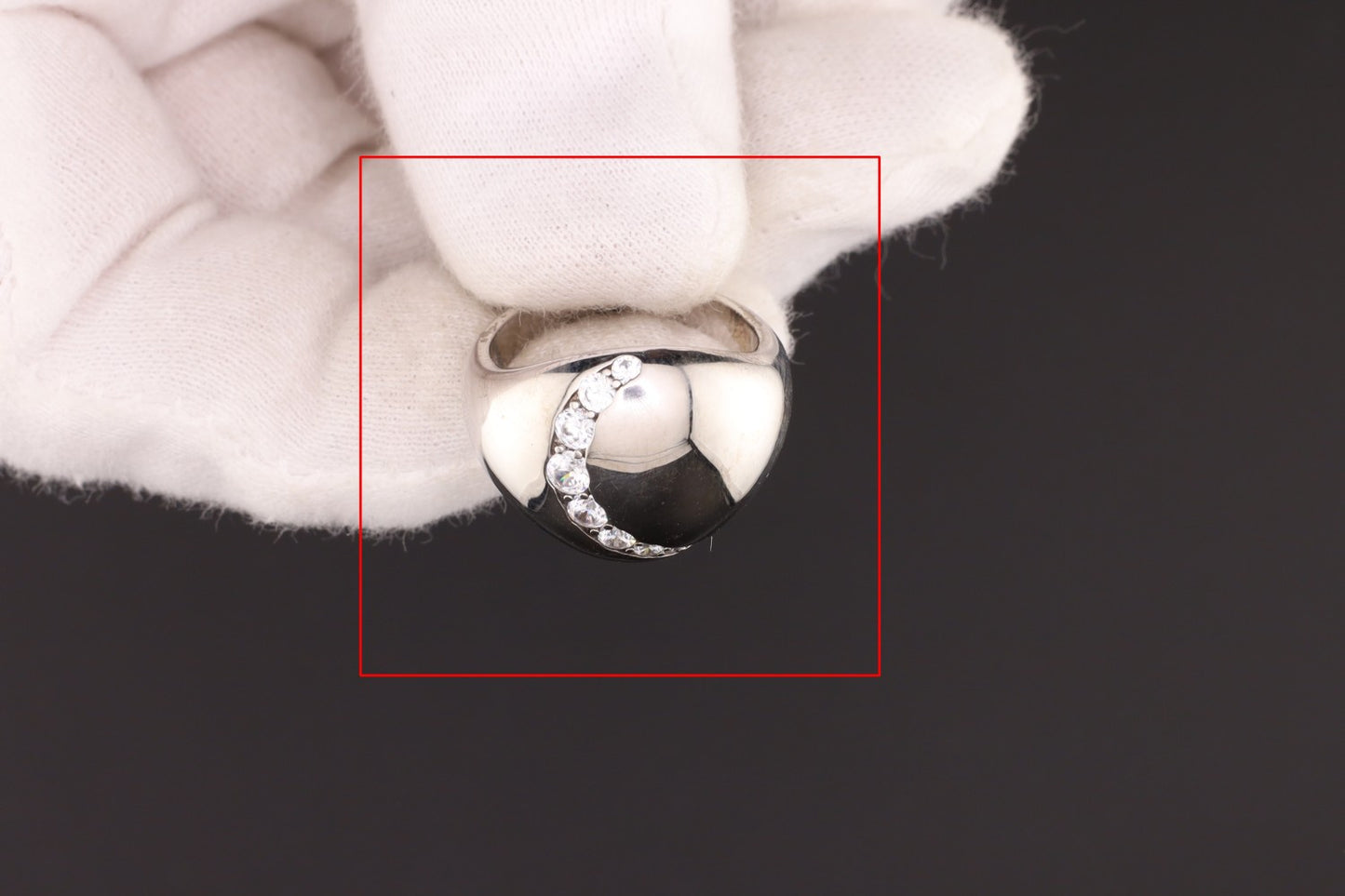 Ring Zirkonia - Größe / Maß 54