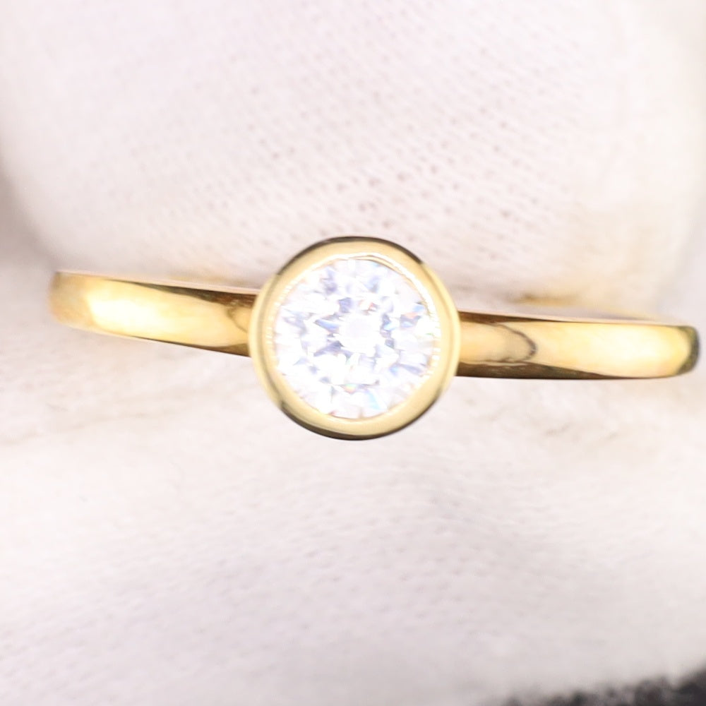 Ring Zirkonia - Größe / Maß 50