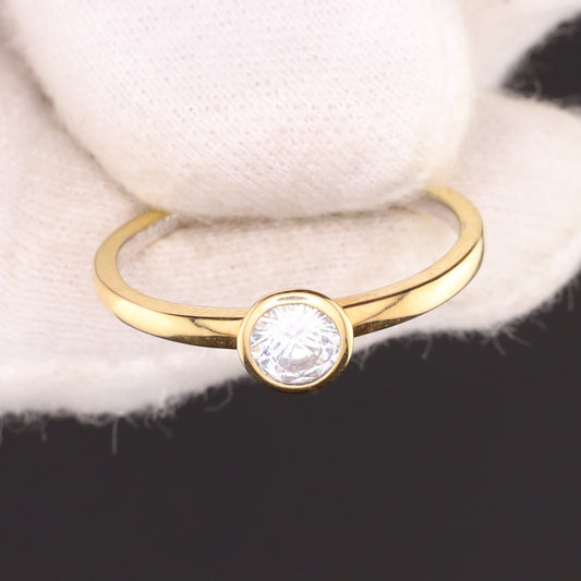 Ring Zirkonia  - Größe / Maß 56