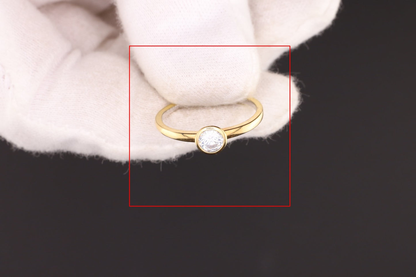 Ring Zirkonia  - Größe / Maß 56