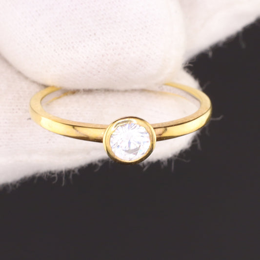 Ring Zirkonia - Größe / Maß 58