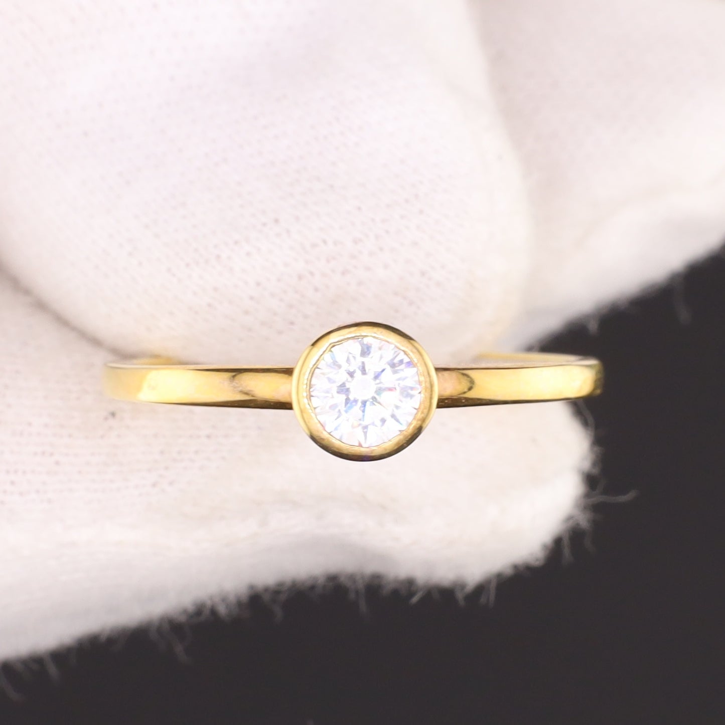 Ring Zirkonia - Größe / Maß 58