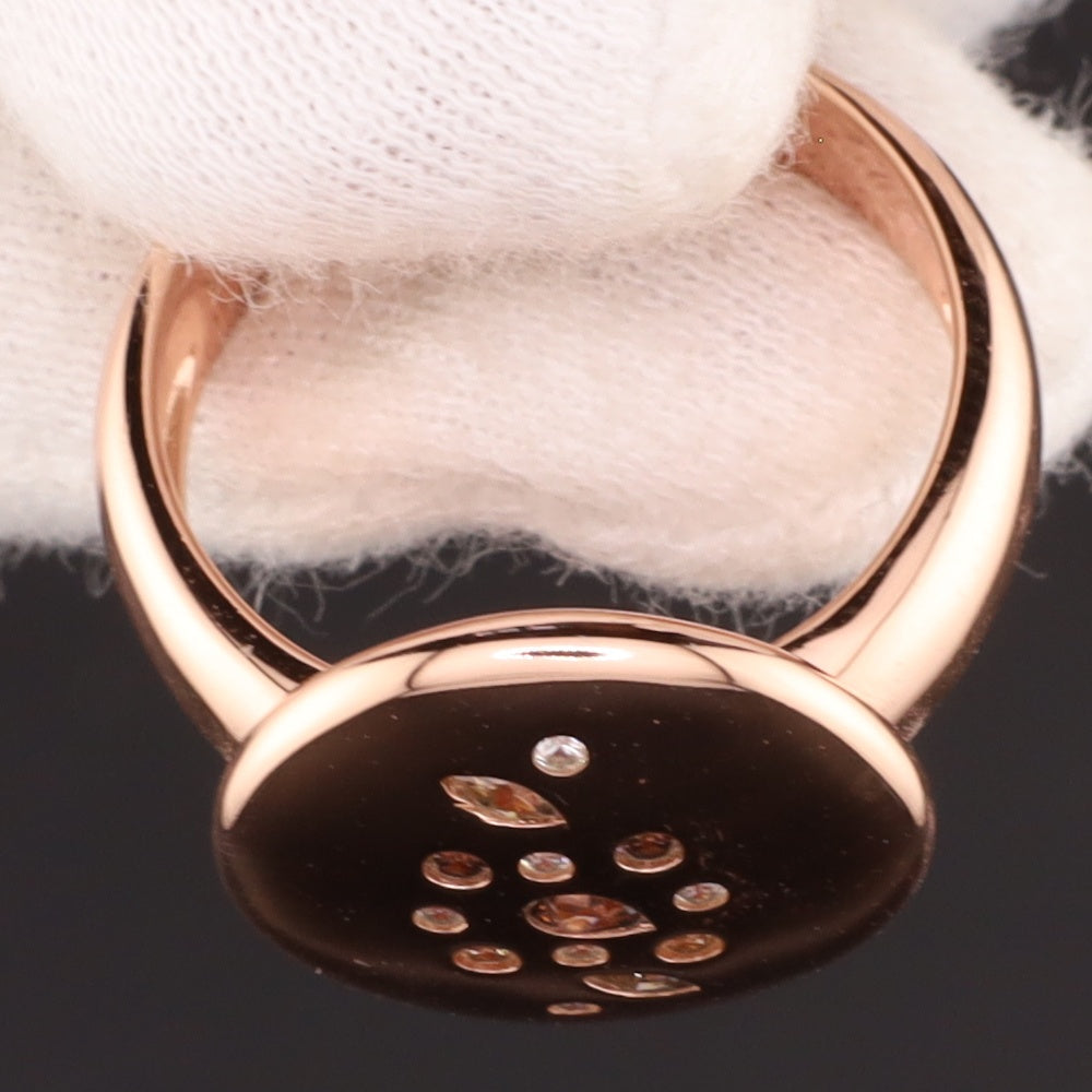 Ring rosé champ. Zirkonia - Größe / Maß 54