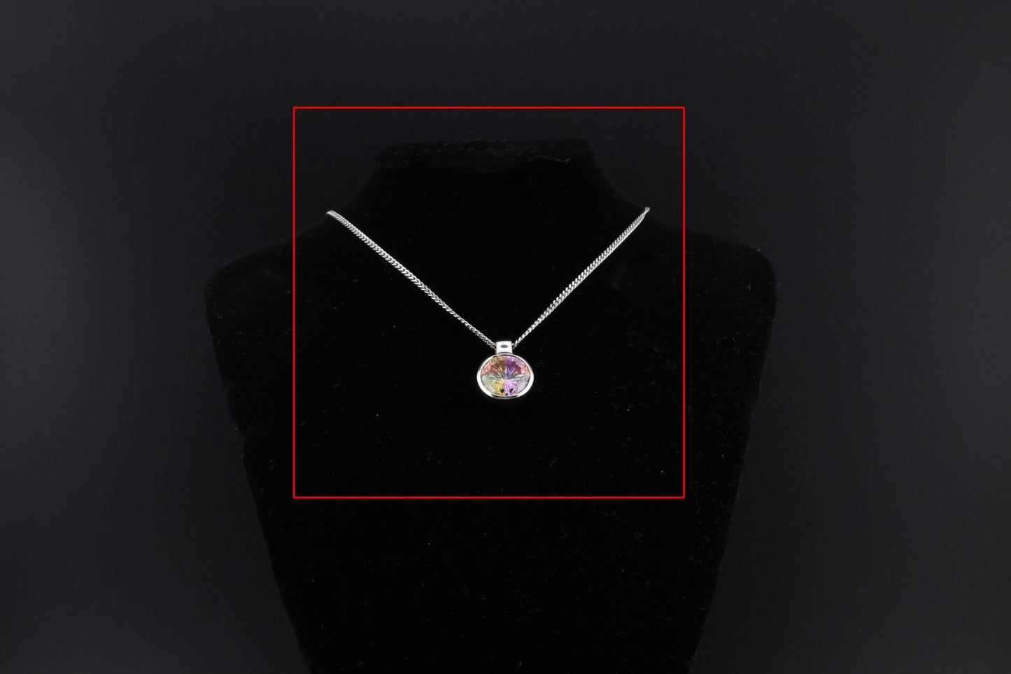 Anhänger Zirkonia bunt