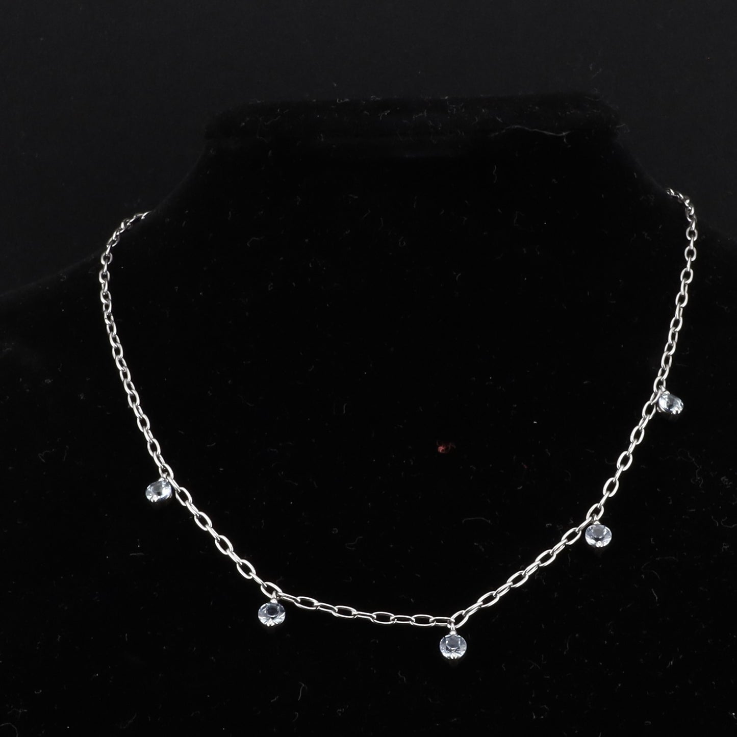 Collier Zirkonia 40-45cm