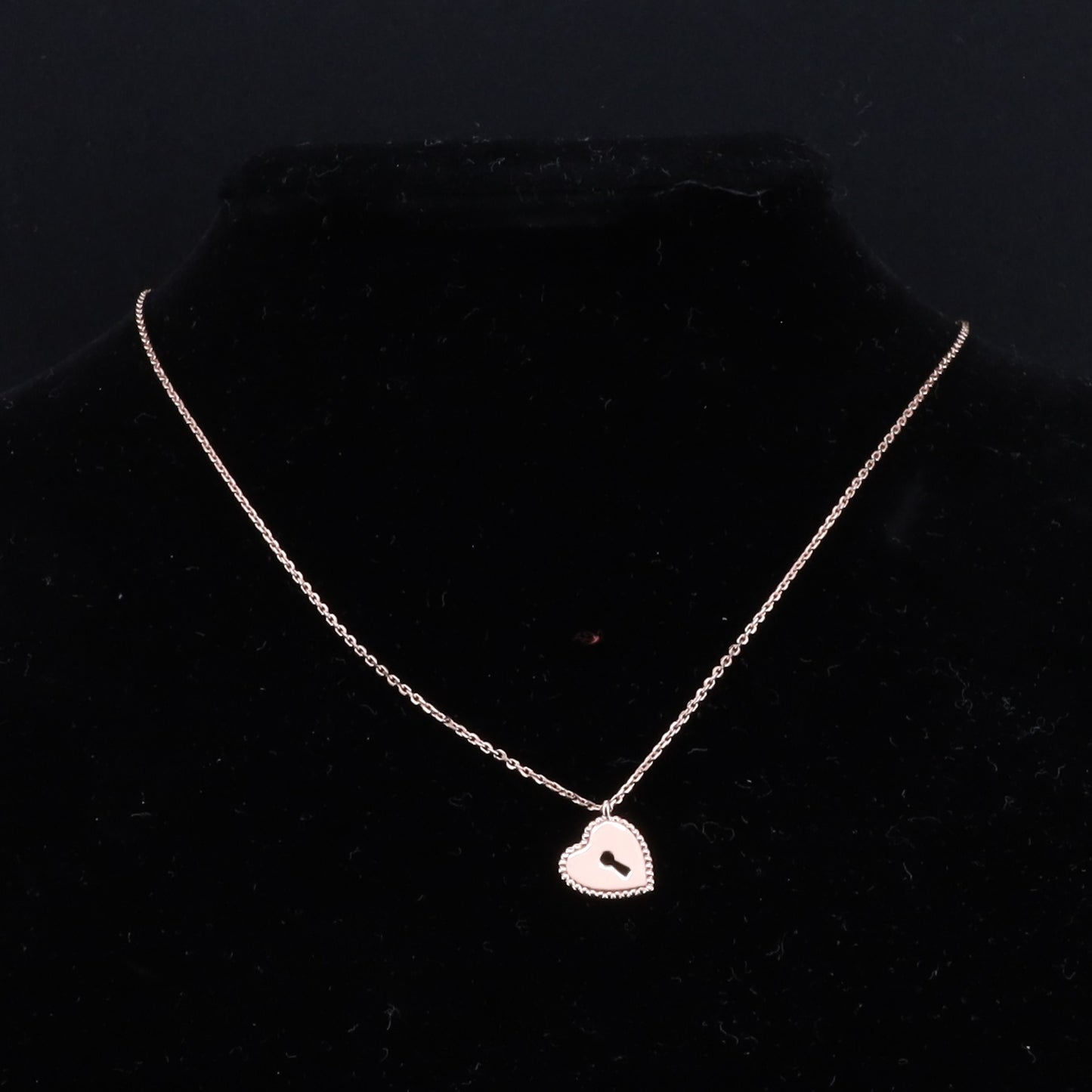 Collier rosé 40-45 cm