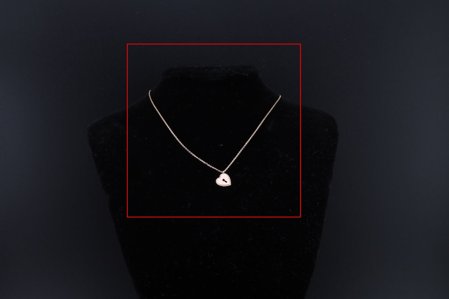 Collier rosé 40-45 cm
