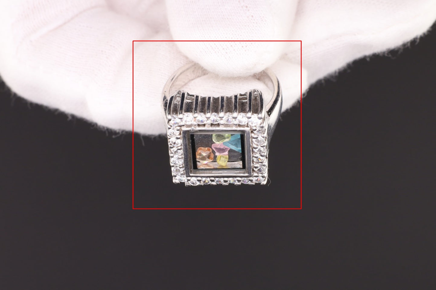 Ring Zirkonia  - Größe / Maß 56