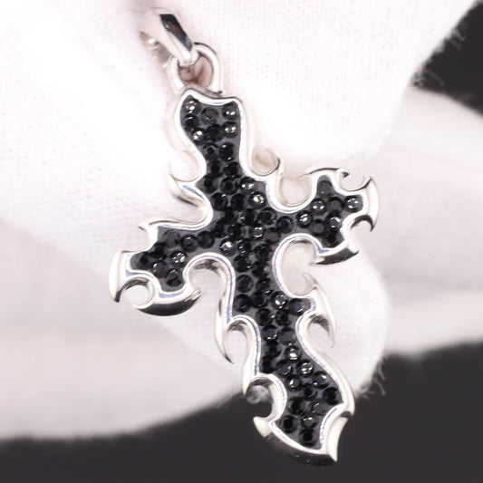 Anhänger Kreuz Zirkonia