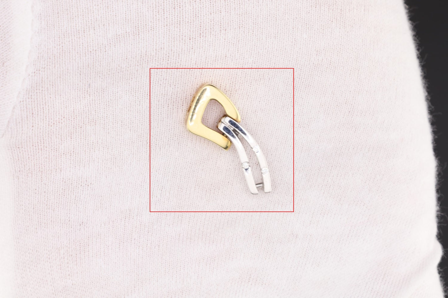 Perlverschluss bicolor Brillant