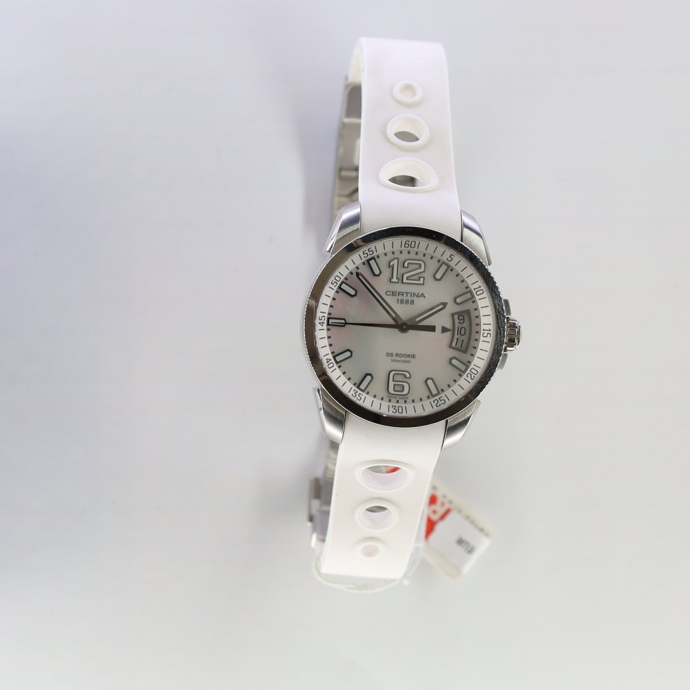 CERTINA DS ROOKIE/GR/CHRQ/STEEL/SYNT W