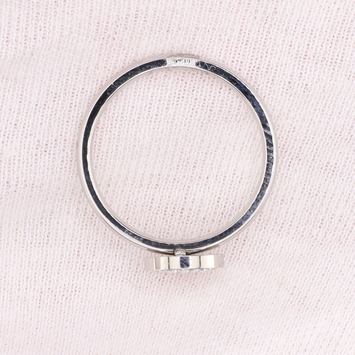 Ring mit Swarovski Kristall - Größe / Maß 54