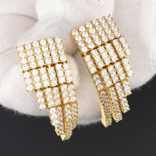 Ohrstecker häng. zir