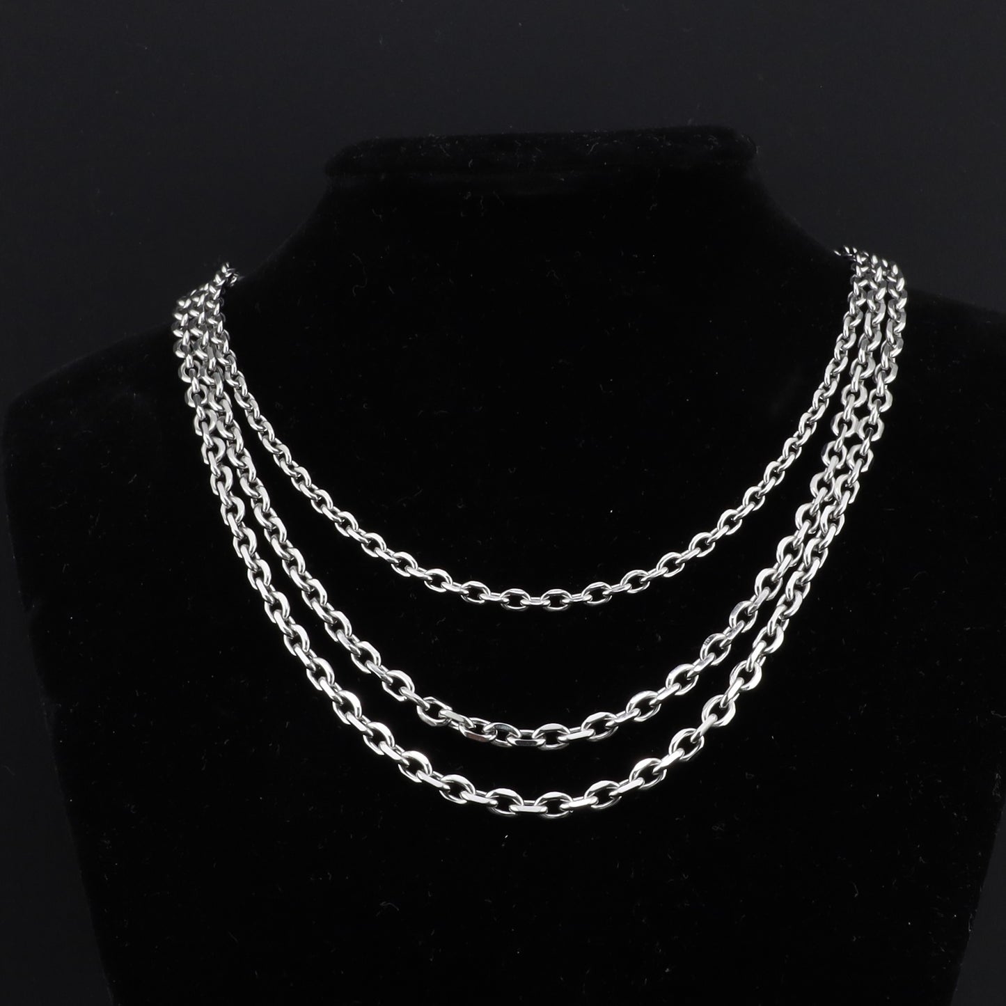 Konvolut 3 Stück - Ankerkette 45cm