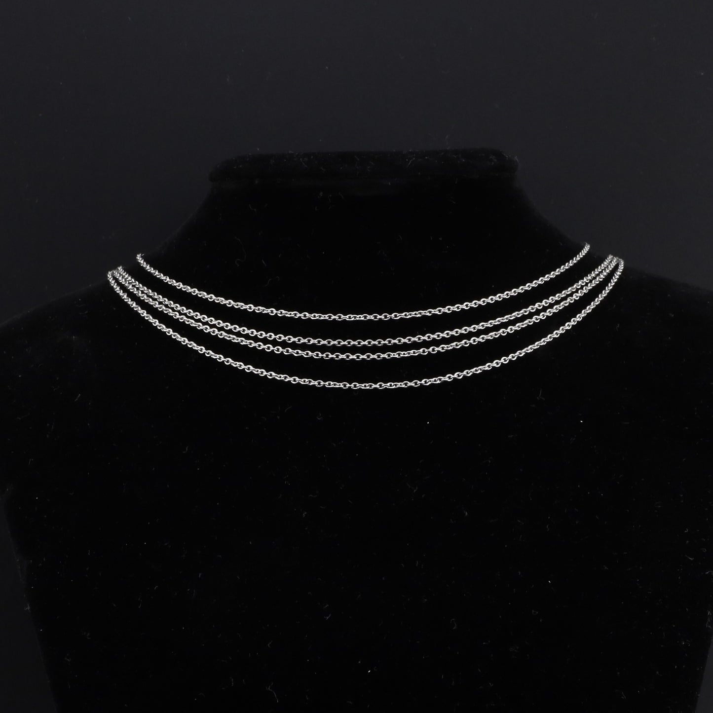 Konvolut 4 Stück - Ankerkette 45cm