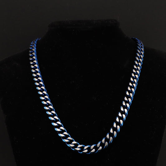 Collier blau Edel
