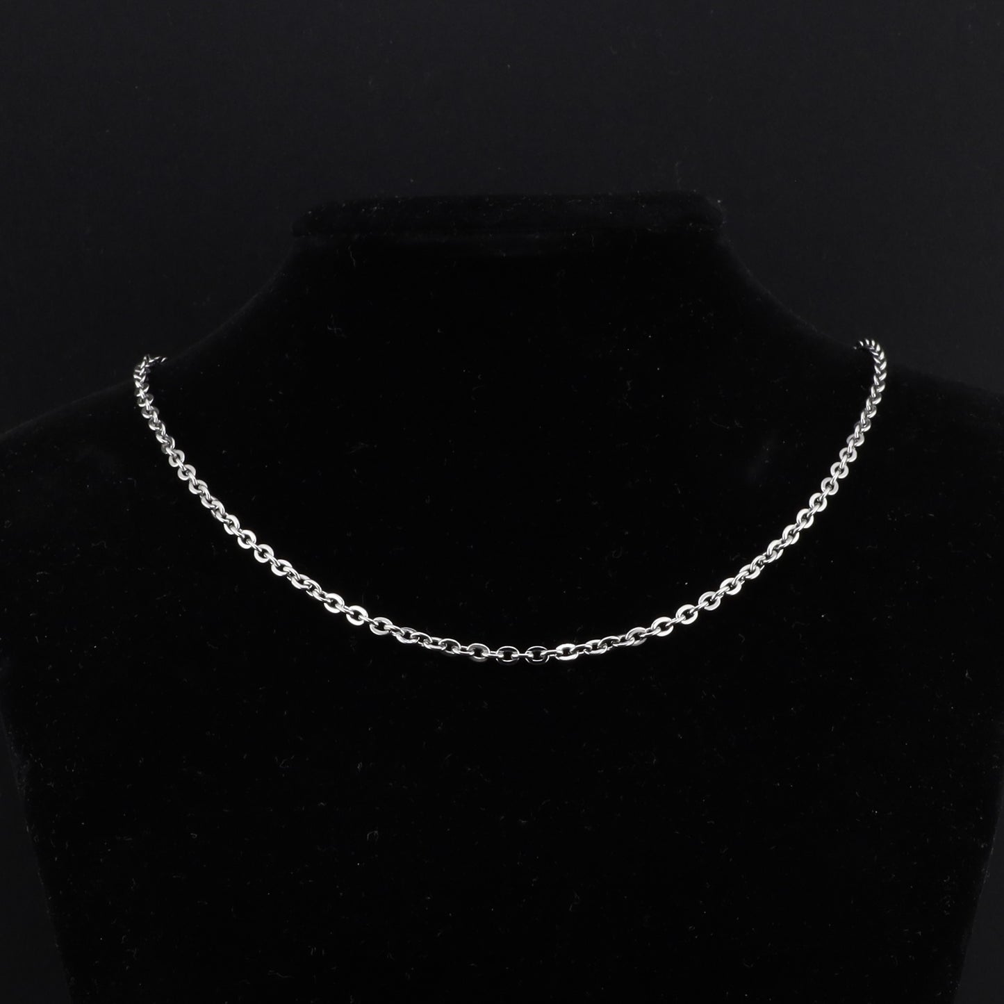 Konvolut 2 Stück - Ankerkette Edel 50cm