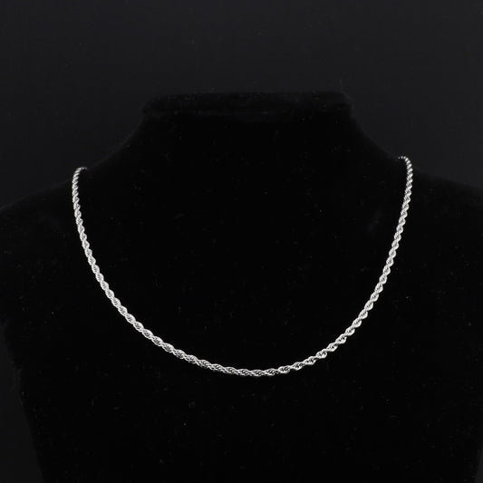 Konvolut 3 Stück - Kordelkette 55cm