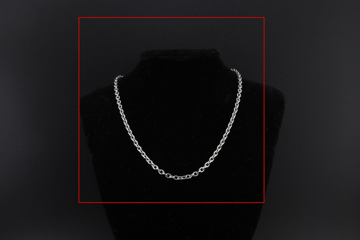 Konvolut 6 Stück - Ankerkette Edel 45cm