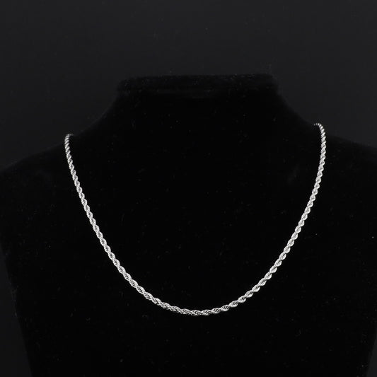 Konvolut 2 Stück - Kordelkette 55cm