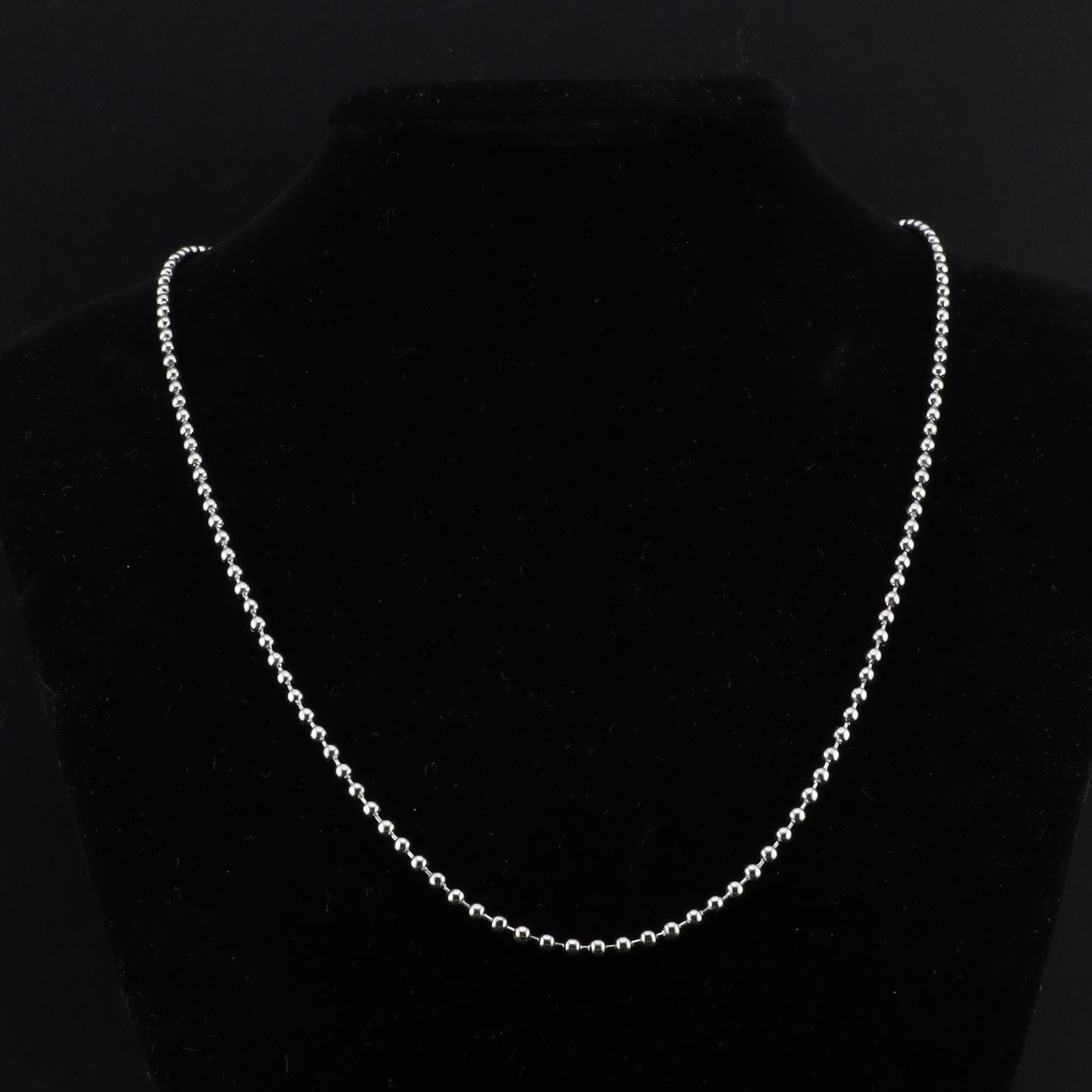 Konvolut 11 Stück - Kugelkette 50cm