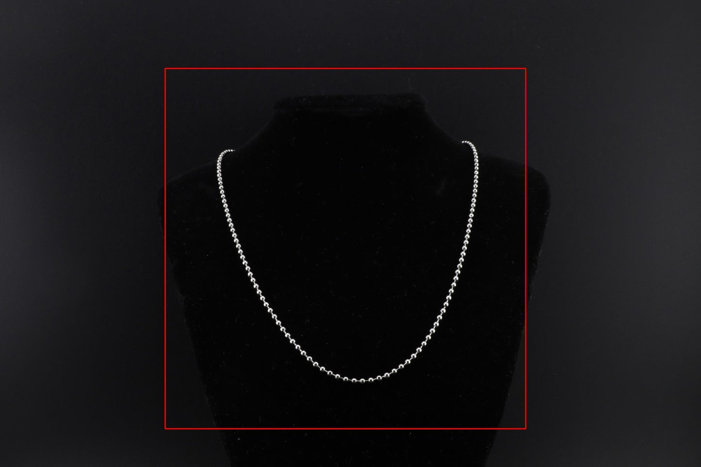 Konvolut 11 Stück - Kugelkette 50cm