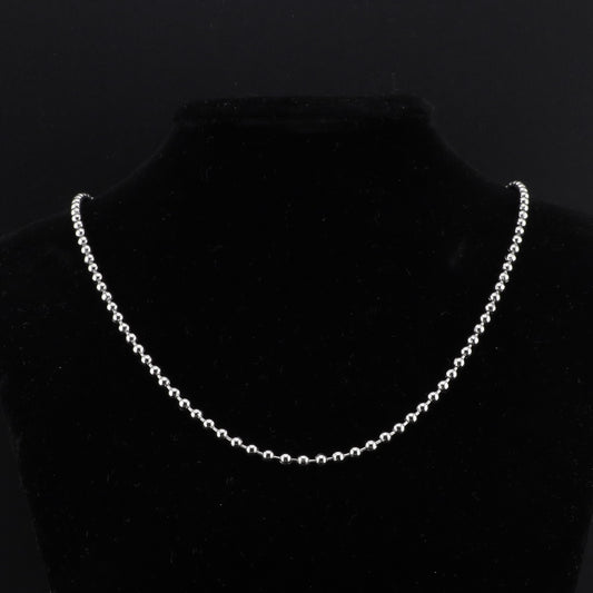 Konvolut 4 Stück - Kugelkette 55cm