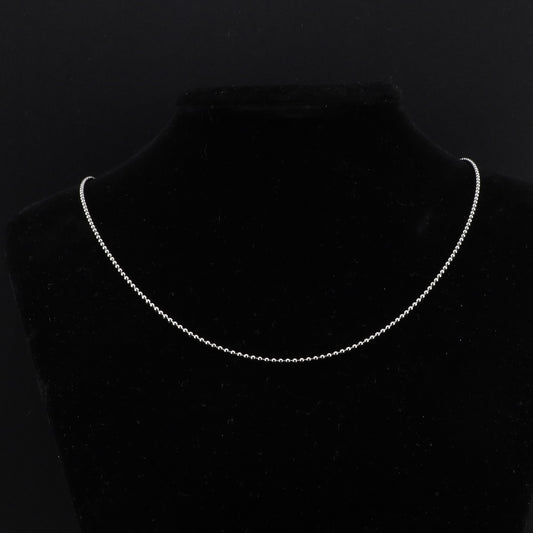 Konvolut 15 Stück - Kugelkette 50cm