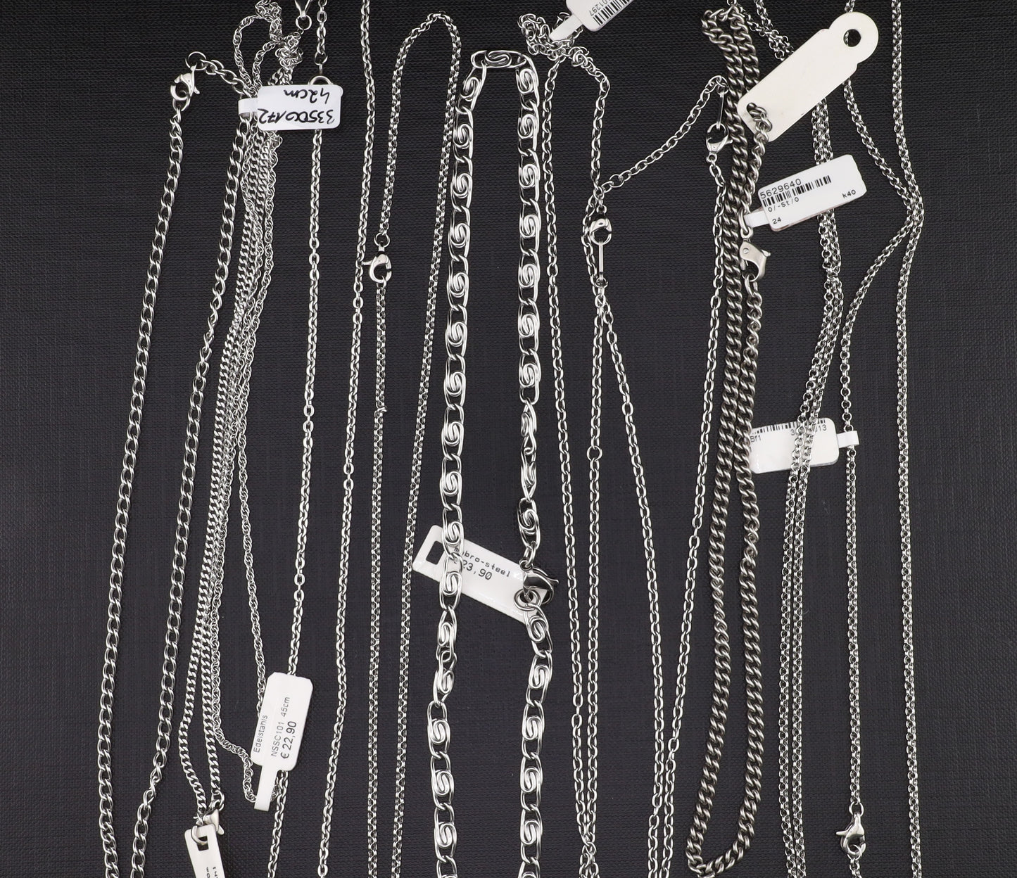 Konvolut 10 Stück - Stahlkette