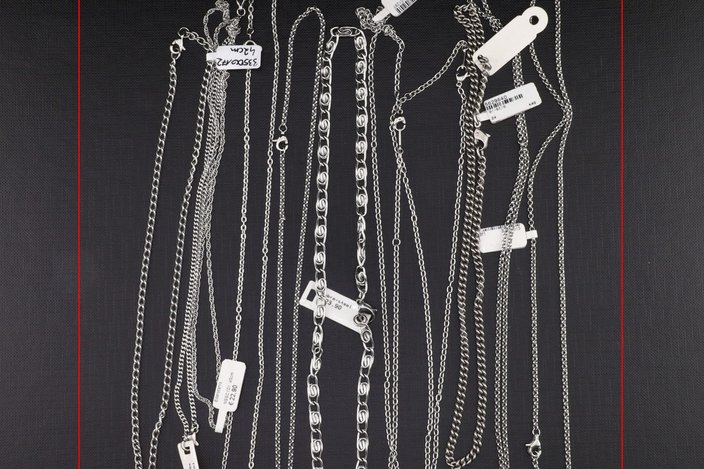 Konvolut 10 Stück - Stahlkette