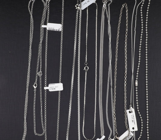 Konvolut 10 Stück - Stahlkette