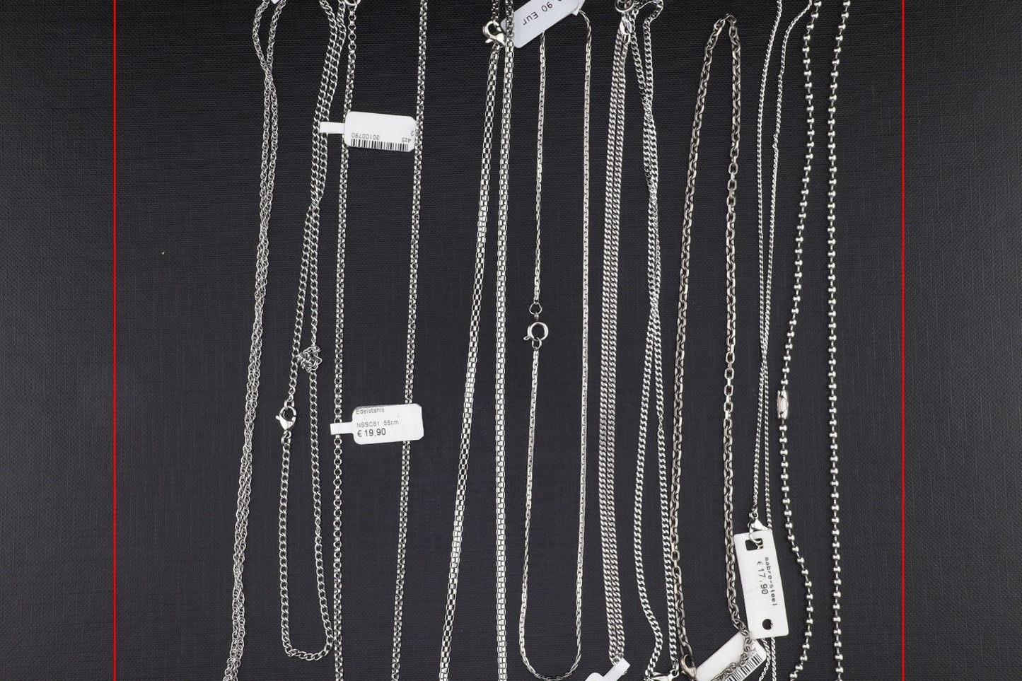 Konvolut 10 Stück - Stahlkette