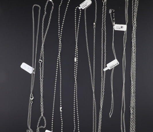 Konvolut 10 Stück - Stahlkette