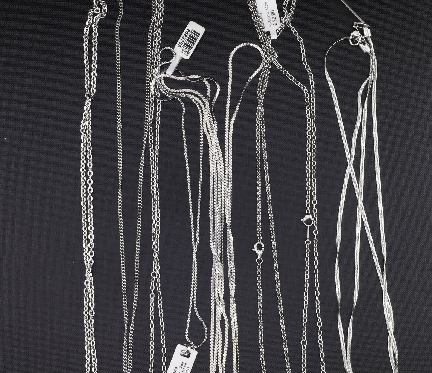 Konvolut 10 Stück - Stahlkette