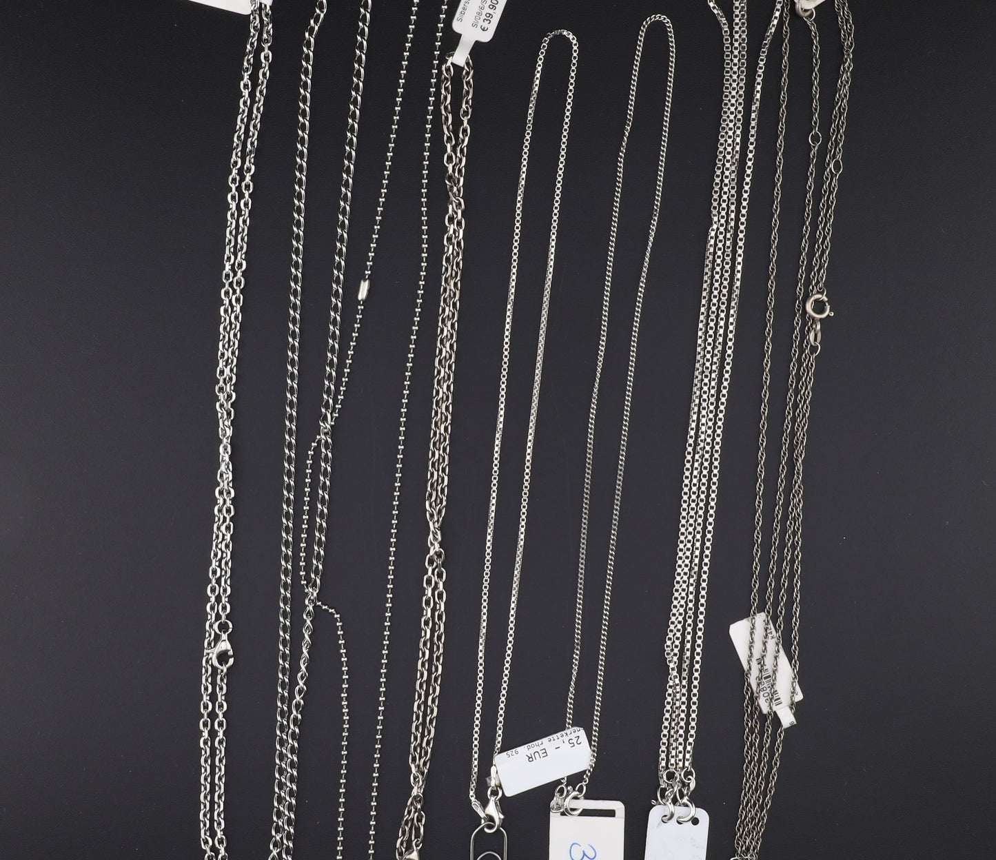 Konvolut 10 Stück - Stahlkette