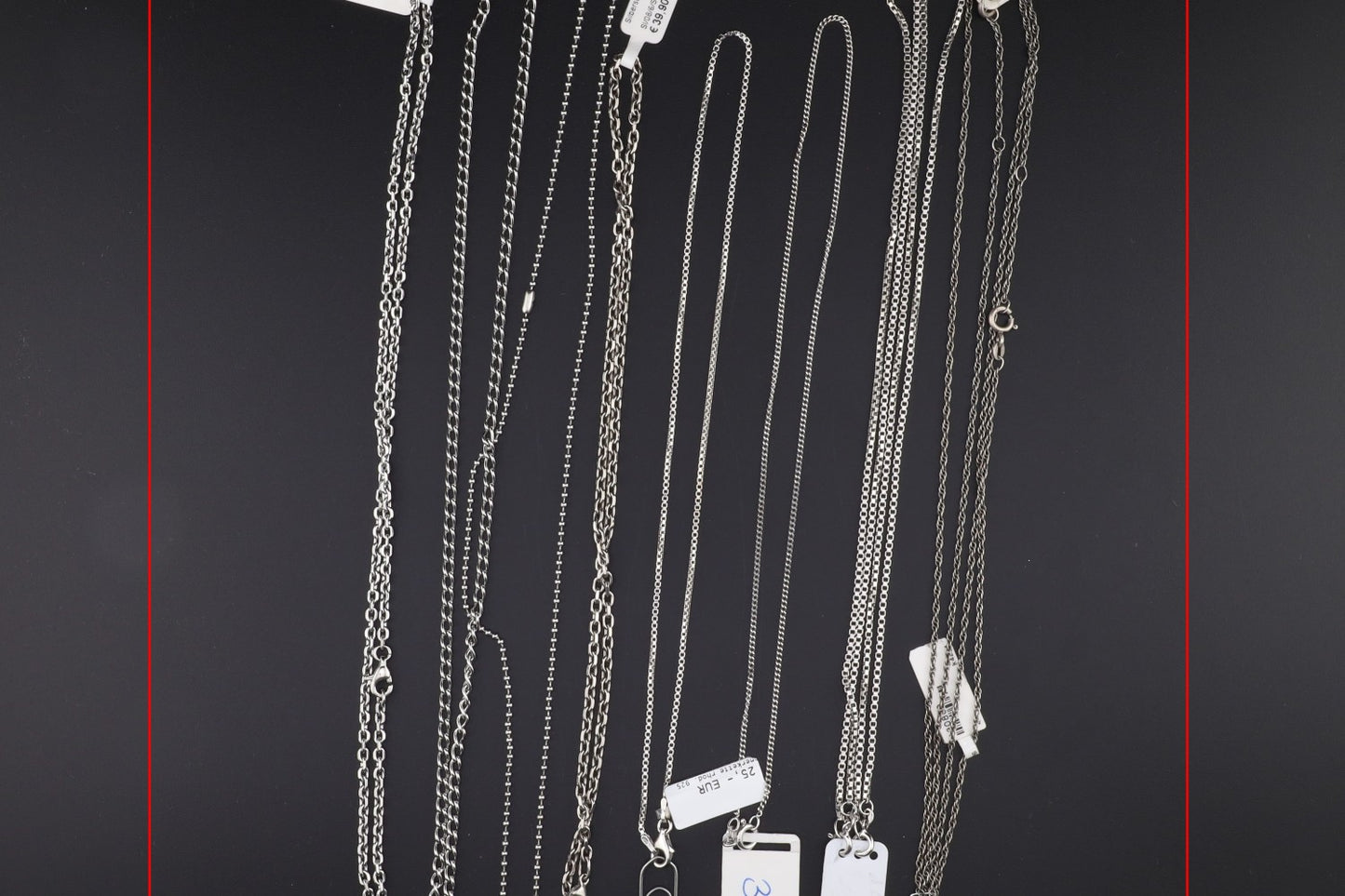 Konvolut 10 Stück - Stahlkette