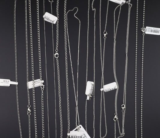 Konvolut 10 Stück - Stahlkette