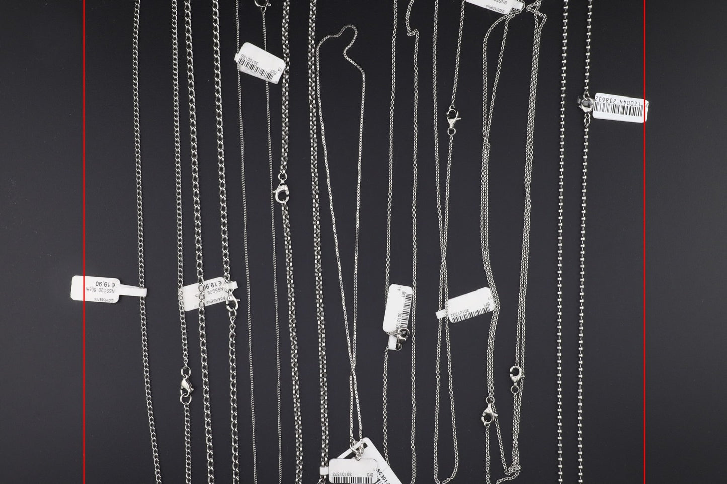 Konvolut 10 Stück - Stahlkette