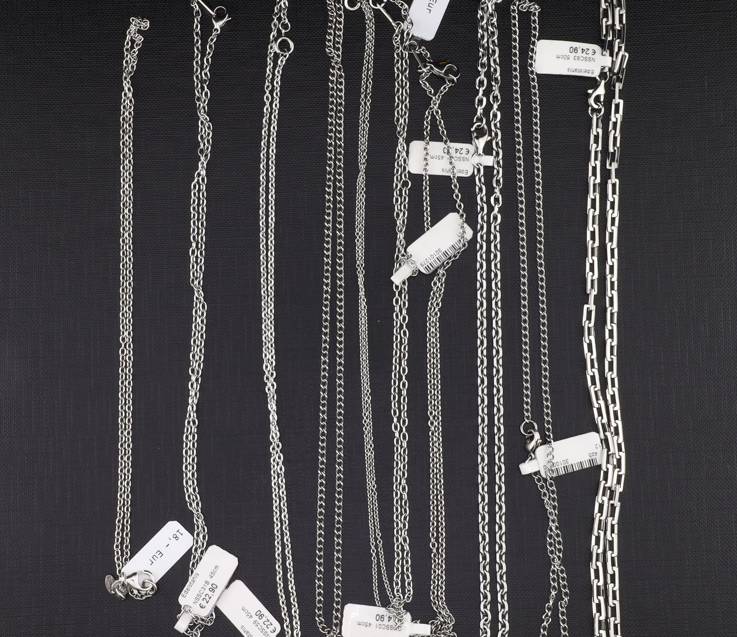 Konvolut 10 Stück - Stahlkette