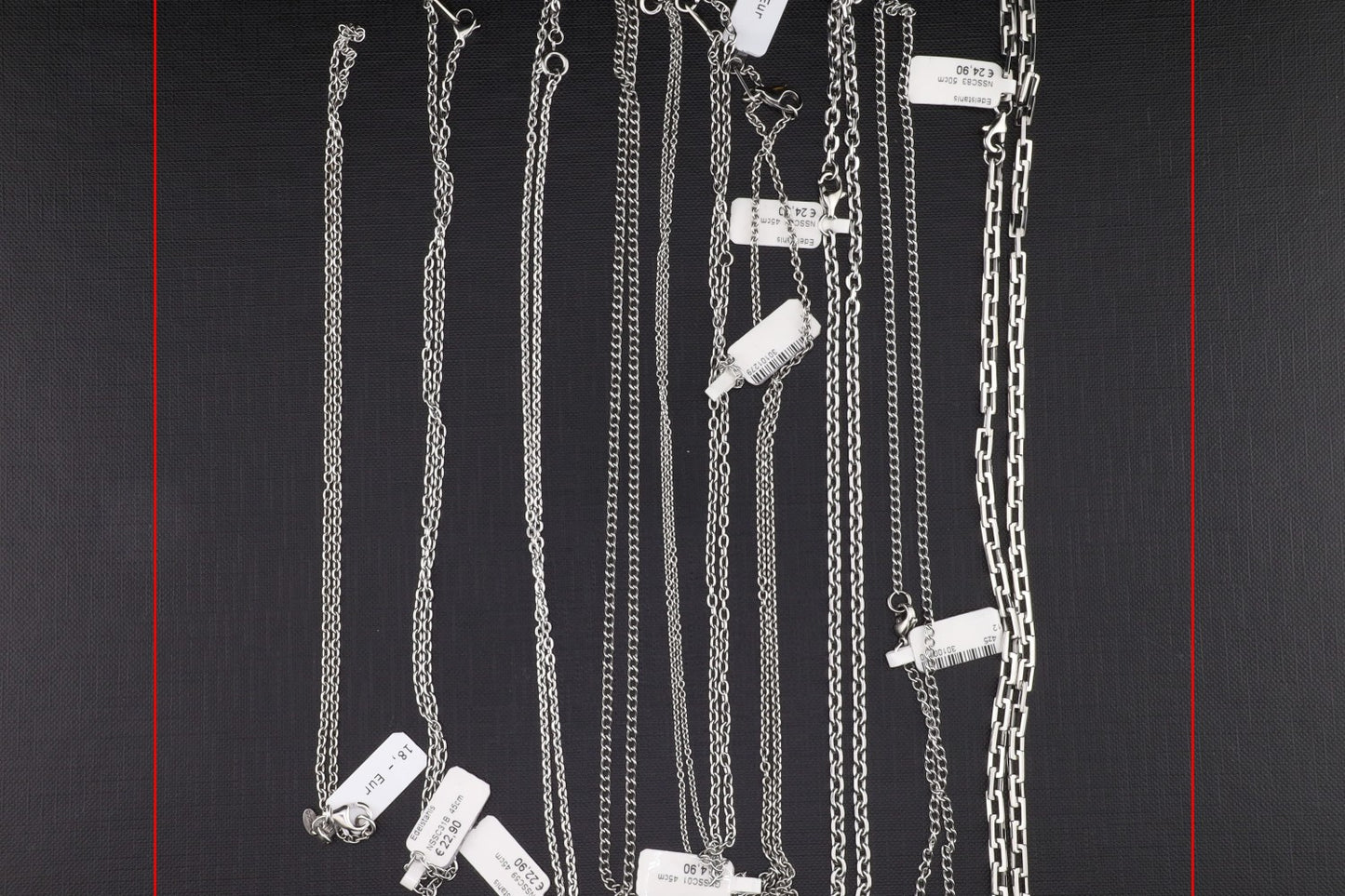 Konvolut 10 Stück - Stahlkette