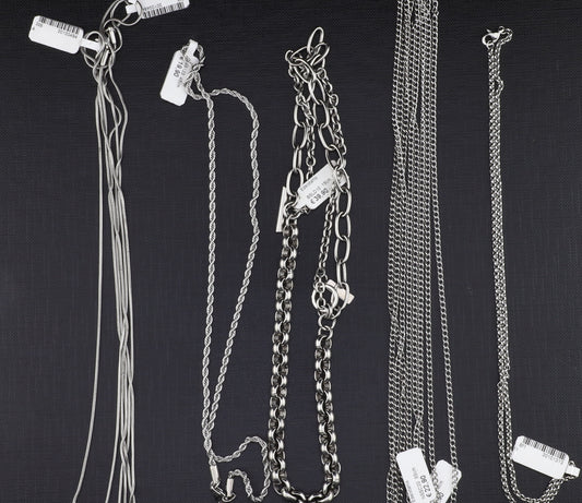 Konvolut 10 Stück - Stahlkette