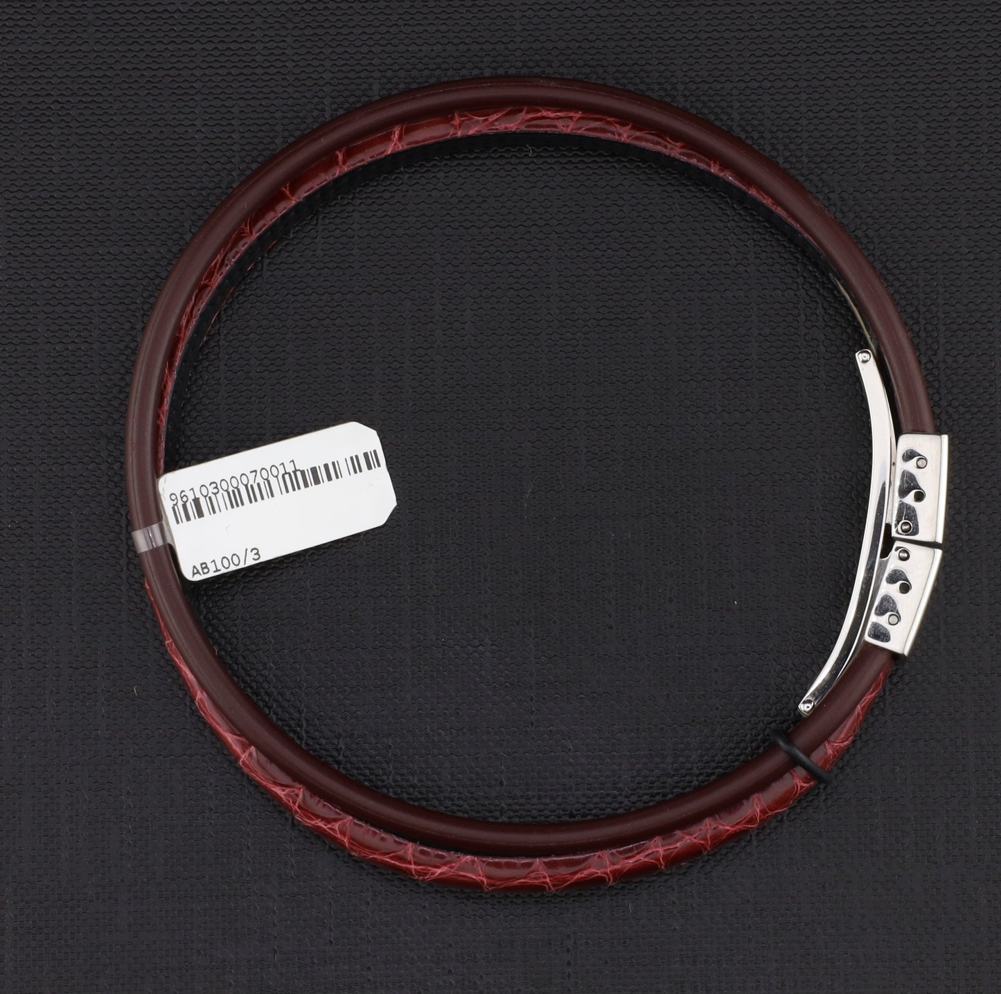 Armband Alligator bordeaux