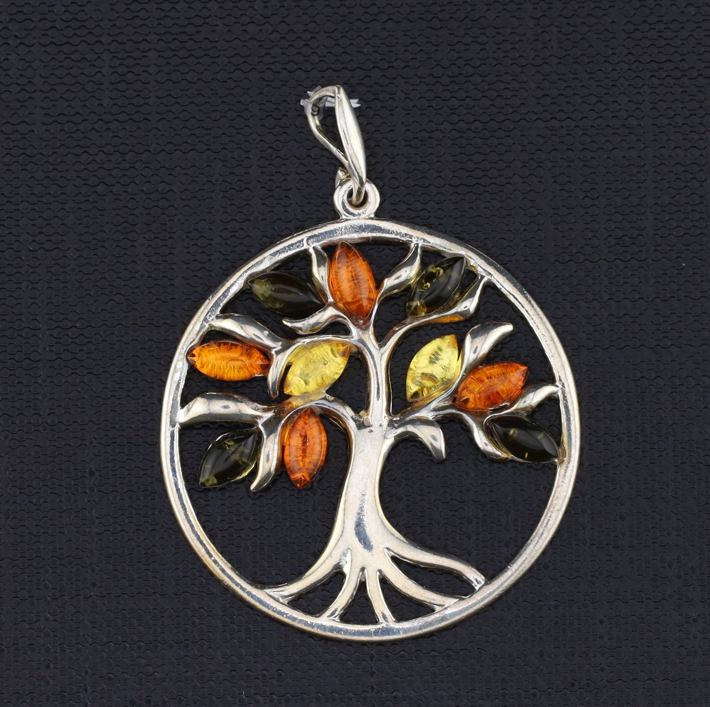 Anhänger Lebensb. 31mm Bernst.