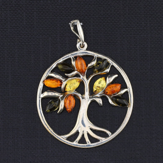 Anhänger Lebensb. 31mm Bernst.