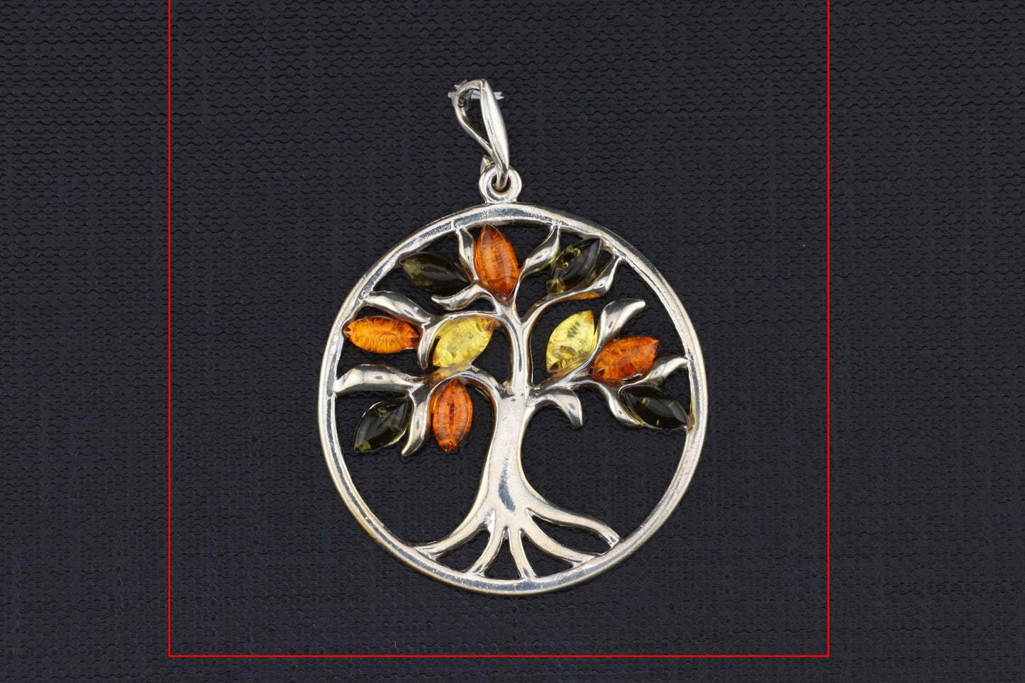 Anhänger Lebensb. 31mm Bernst.