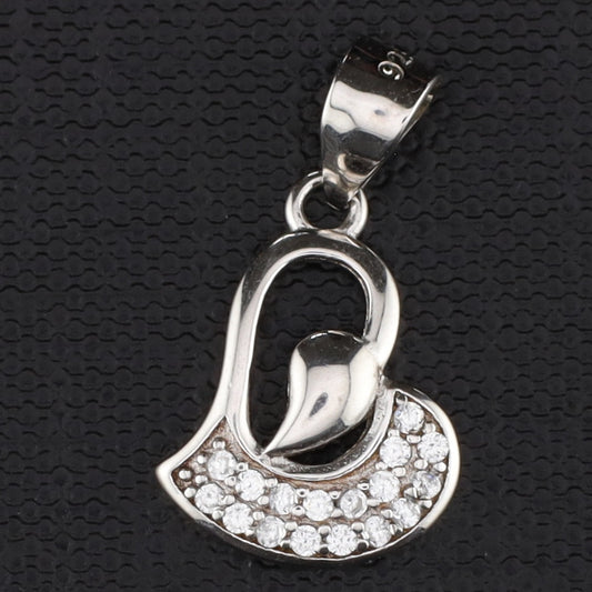 Anhänger Herz Zirkonia