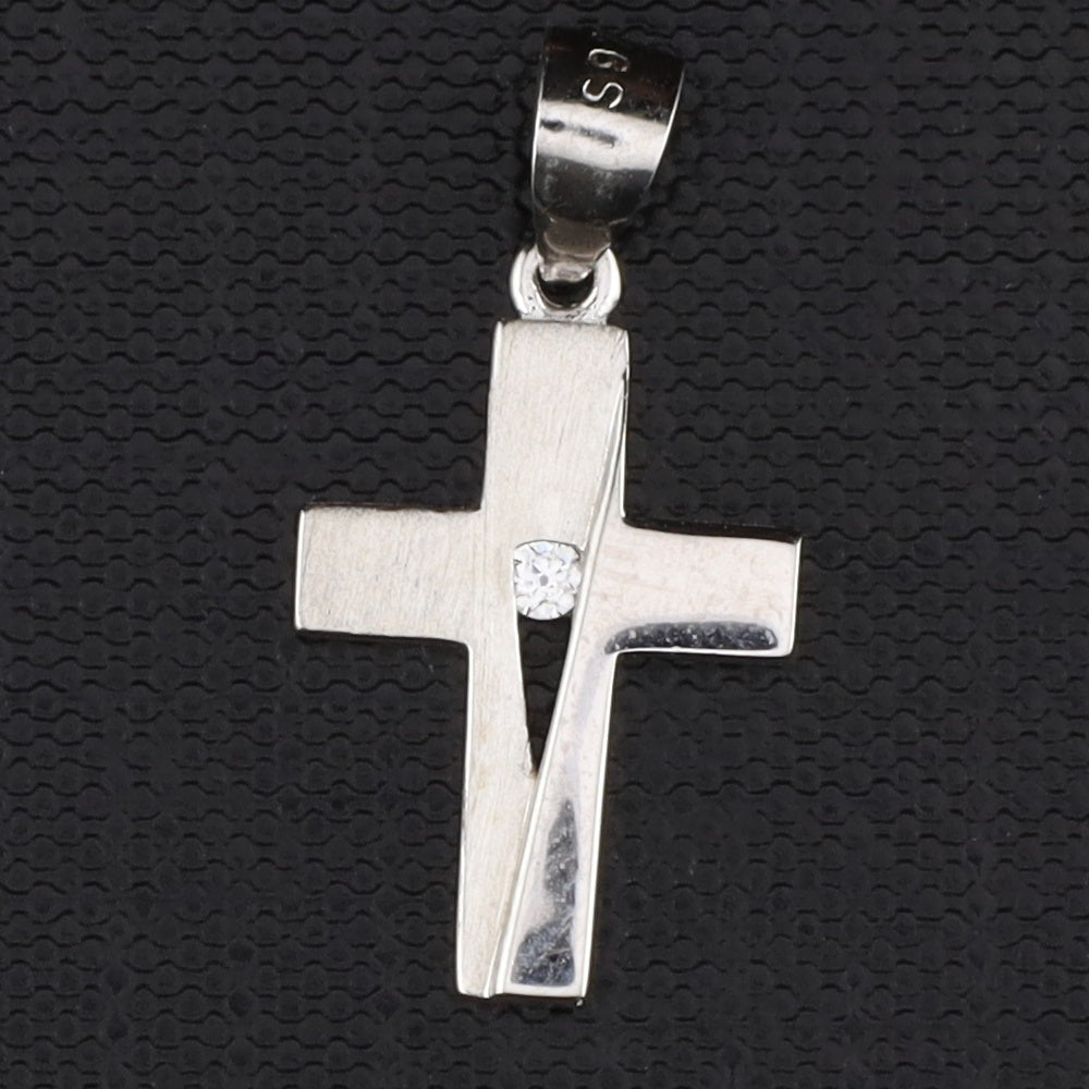 Collier Kreuz Zirkonia