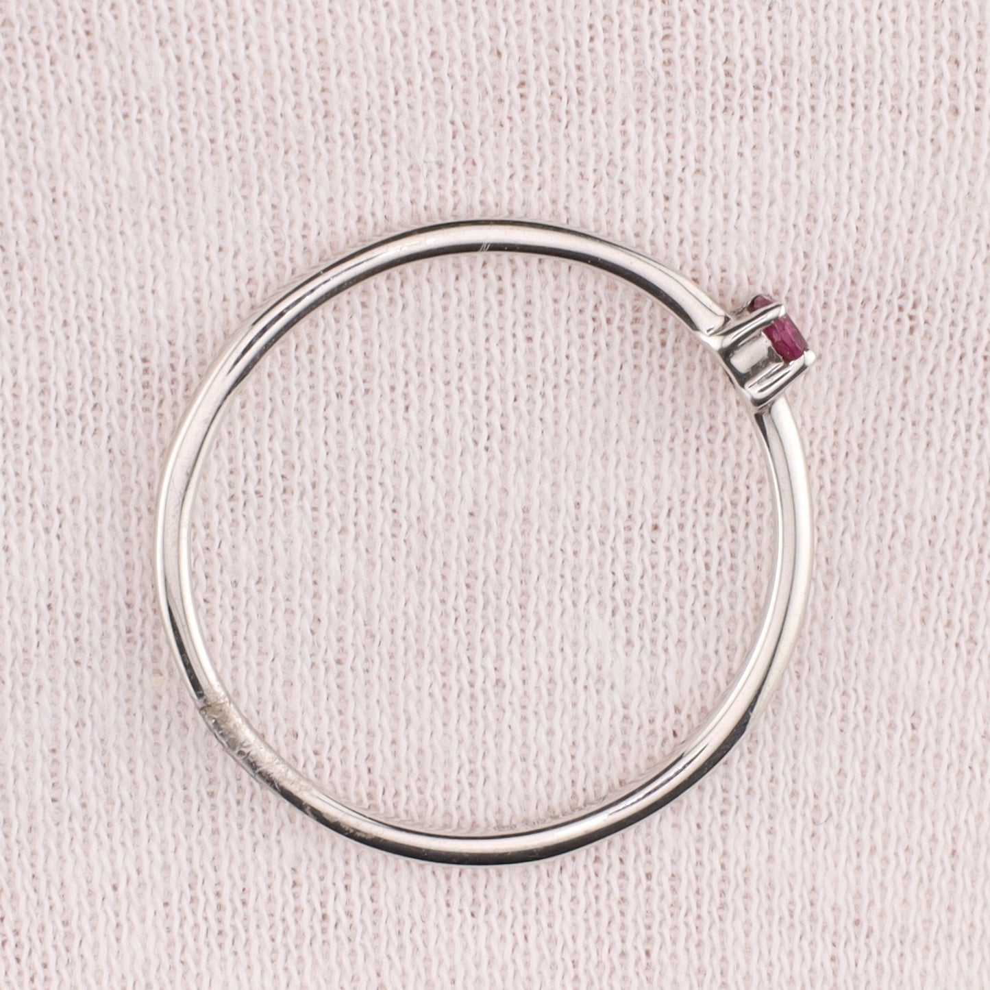 Ring mit Garnet - Größe / Maß 56